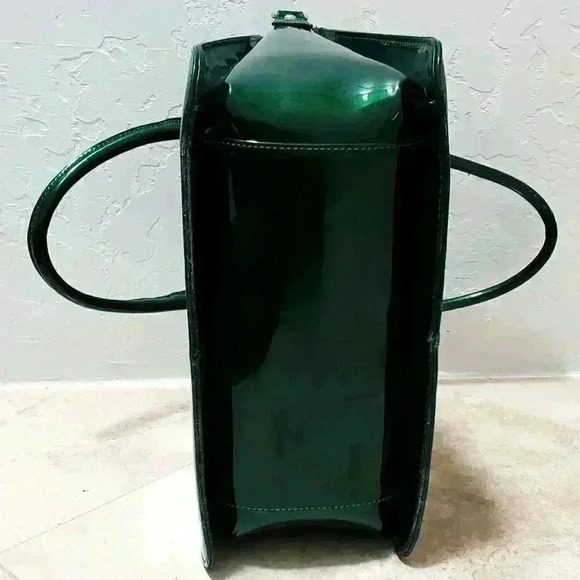 Ferris & Mor Green Faux Leather and Suede Purse - Picture 7 of 13